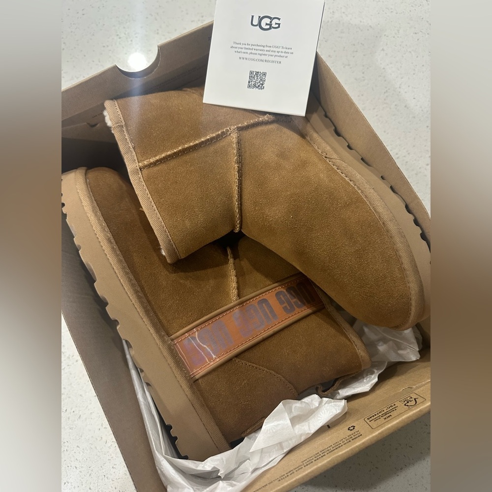 UGG Women's Classic Mini Side Logo II Boot